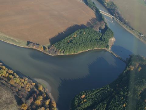 Ilustrační foto fryštácké přehrady (Foto: Zlin.cz)