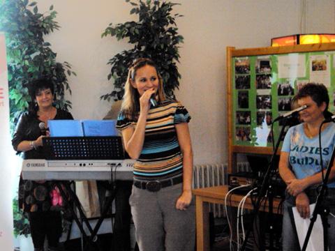 Monika Absolonová, kmotra nového CD (Foto : Agentura Čada)