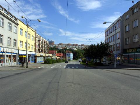 Přechod na Dlouhé ulicie ve Zlíně (Foto: archov)