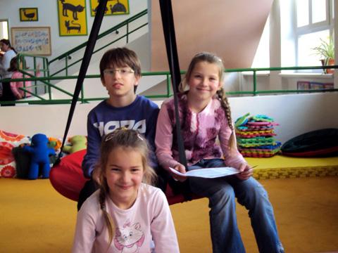 Vilém, Vendula a Veronika Vaňharovi (Foto: Agentura Čada)