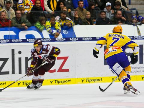 Foto z utkání Zlín - Sparta (Foto: Pavel Hrabovský)