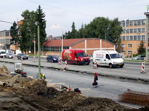 Křižovatka Antonínova¨(Foto: Město Zlín)