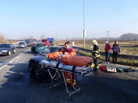 Nehoda u Kroměříže (Foto: www.hzszlk.eu)