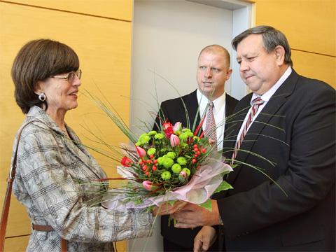 Celia-Sandra Bothu a Stanislav Mišák (Foto: Zlínský kraj)