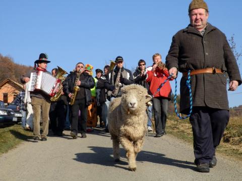 V Provodově oslavili svátek svatého Martina (Foto: Mediafax)