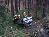 Pomoc hasičů po ranních nehodách na Zlínsku (Foto: www.hzszlk.eu)