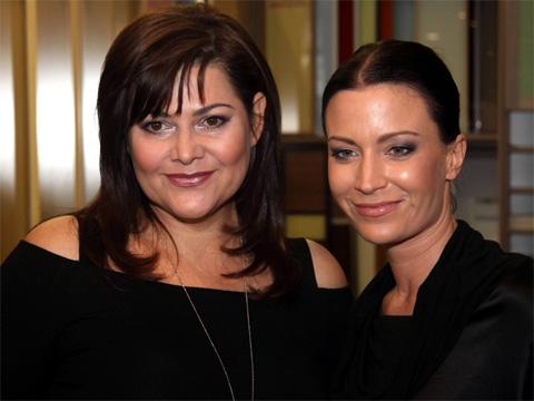 Ilona Csáková a Gabriela Partyšová (Foto: Mediafax)