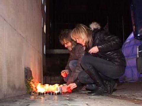 Zlín uctívá památku Václava Havla (Foto: Agentura Čada)