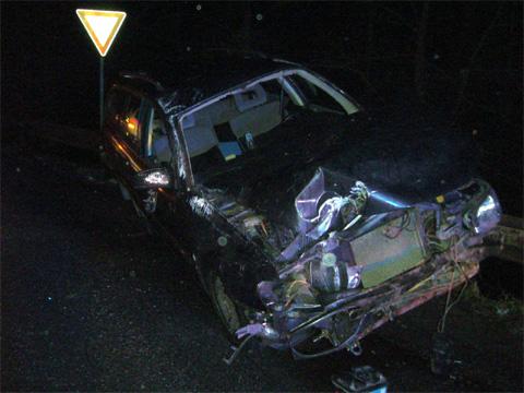 Dopravních nehoda (Foto: HZS ZK)