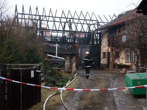 Spáleniště (Foto: HZS ZK)