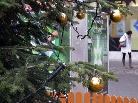 Vánoční atmosféra ve Zlíně (Foto: Mediafax)