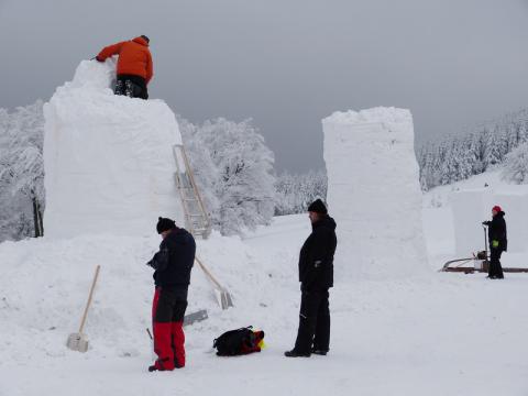 Na Pustevnách není pusto (Foto: Adéla Hrabalová)