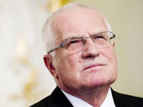 Do Zlína přijel český prezident (Foto: Mediafax)