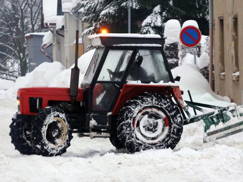 Sněhová kalamita (Foto: Mediafax)