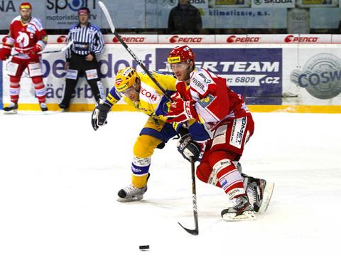 PSG Zlín - HC Oceláři Třinec (Foto: Jiří Zaňát)