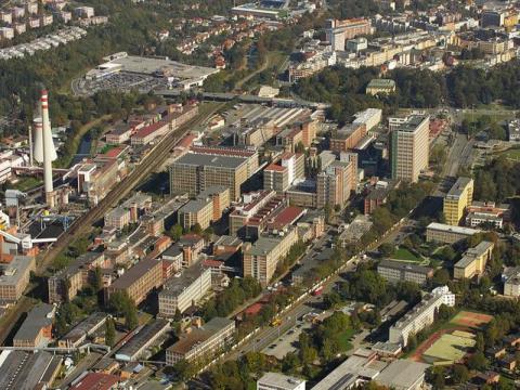 Bývalý baťovský areál (Foto: www.zlin.eu)