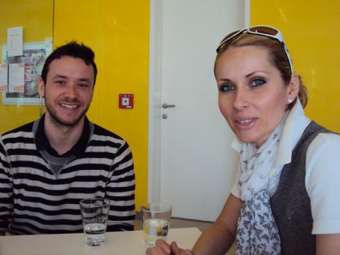 Milan Hnátek a Gabriela Hošková (Foto: Agentura Čada)