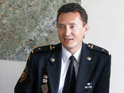 Mluvčí roku 2011 Ivo Mitáček opouští zlínské hasiče (Foto: Mediafax)