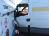 Autobus s dětmi havaroval na Holešovsku (Foto: Policie ČR)