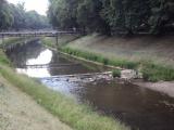 Řeka Dřevnice ve Zlíně (Foto: Agentura Čada)