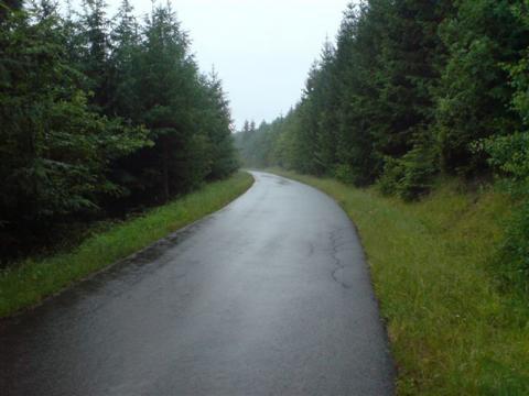 Deštivá vyjížďka na Rusavu (Foto: Kamil)