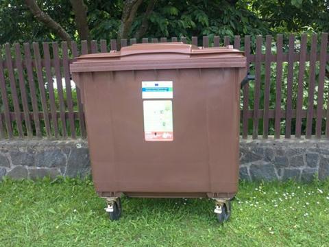 Kontejner na bioodpad (Foto: Valašské Klobouky)