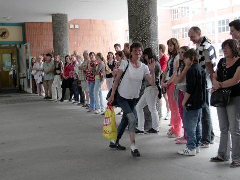 Olina po produkci už oblečená (Foto: Vlastimil Kříž)
