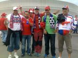 Radosti i strasti moravských fandů na EURU (Foto: Agentura Čada)