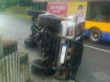  Ve Zlíně se srazil autobus a osobní automobil (Foto: Agentura Čada)