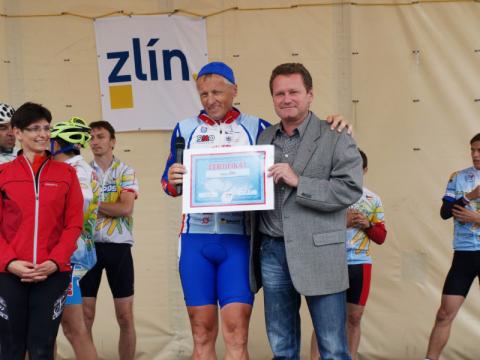 Cyklotour pomohla nemocným dětem (Foto: Město Zlín)
