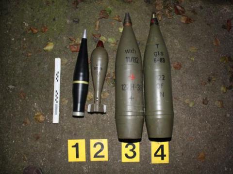 Nalezená munice (Foto: Policie ČR)