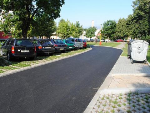 Dokončená rekonstrukce ulice Růžová (Foto: Město Valašské Meziříčí)