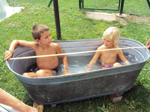 Lukáš s Míšou (Foto: Agentura Čada)