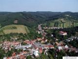 Letecký snímek Koryčan (Foto: www.korycany.cz)