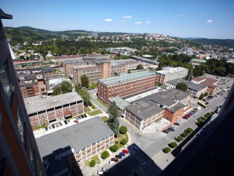 Areál bývalých baťovských závodů a továrny Svit (Foto: Město Zlín)