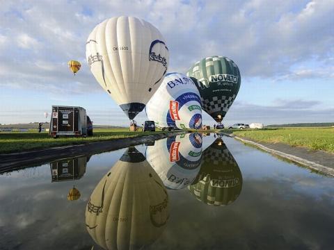 Horkovzdušné balóny Foto: Agentura Čada
