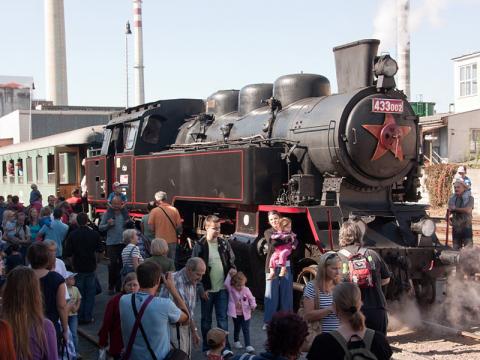 Historický vlak (Foto: Břetislav Šťasta)