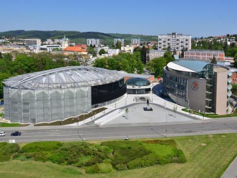 Kongresové Centrum Zlín a Univerzita Tomáše Bati (Foto: www.kc-zlin.cz)