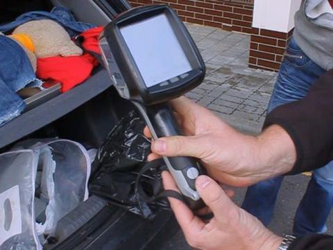 Zajistěné spektrometry (Foto: Policie ČR)
