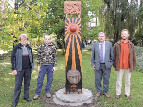 V otrokovickém parku přibylo dalších šest soch (Foto: Město Otrokovice)