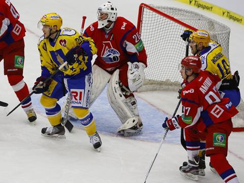 PSG Zlín - Lokomotiv Jaroslavl (Foto: HC PSG Zlín)