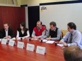 Představitelé města a auditorské firmy (Foto: Agentura Čada)