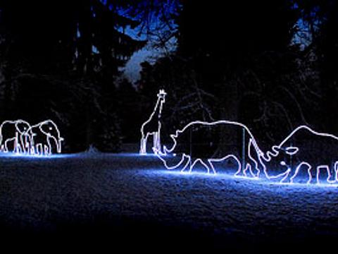 Výzdoba v ZOO (Foto: www.zoolesna.cz)