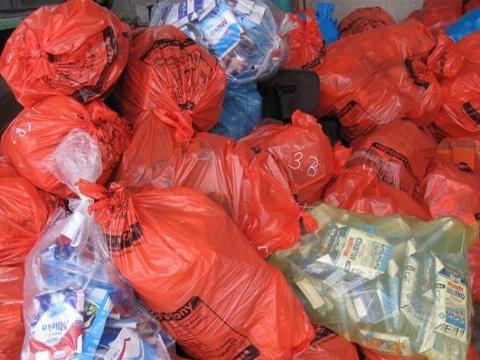 Třídění odpadu (Foto: MÚ Valašské Klobouky )