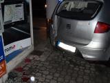 Noční nehoda ve Zlíně (Foto: www.hzszlk.eu)