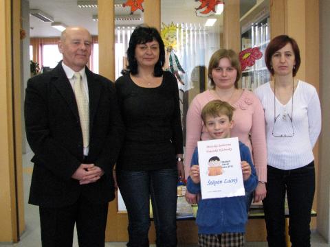 Oceněný čtenář roku (Foto: Městská knihovna Valašské Klobouky )