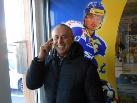 Fanoušek Štefan Marko se svým idolem (Foto: Zlin.cz)