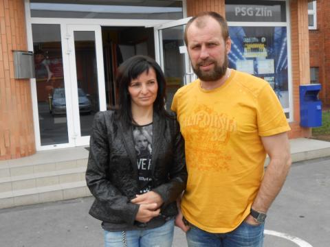 Jana a Rostislav Vlachovi (Foto: Zlin.cz)