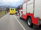 Zraněn spolujezdec motorkáře (Foto: www.hzszlk.eu)