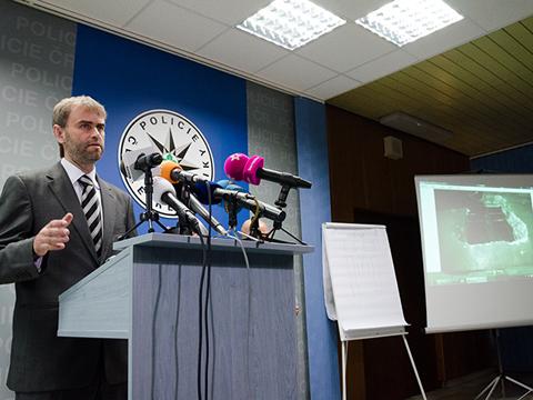 Tisková konference k případu (Foto: Policie.cz)